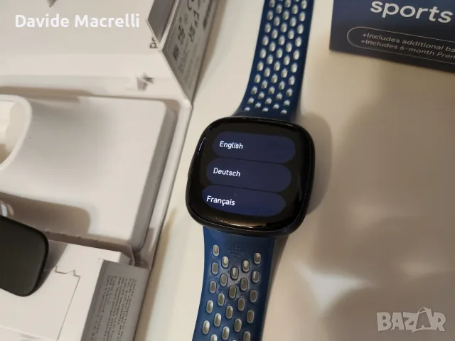 Fitbit Versa 4 с кутия, гаранция и 2 каишки, снимка 6 - Смарт гривни - 55412770