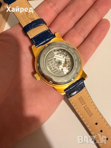 Мъжки Автоматичен Часовник Minoir, снимка 3 - Мъжки - 53978455