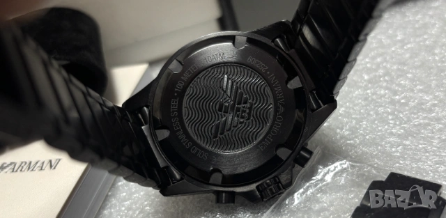 НОВ! Мъжки часовник Emporio Armani AR11363 Diver Chronograph, снимка 11 - Мъжки - 54631646