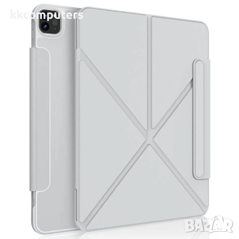 XUNDD XDD-0014 калъф за iPad Pro 12.9 (2022-2018) – PU+PC, подставка, Auto Sleep, Pen Holder, протек, снимка 3 - Калъфи, кейсове - 54519583