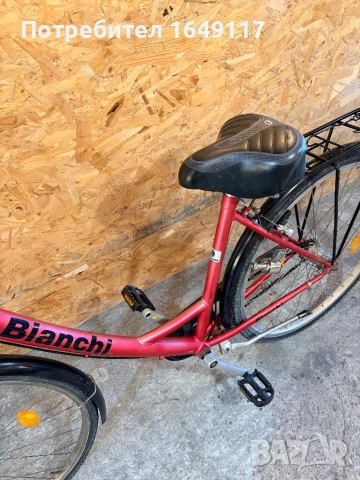 28цола Bianchi дамски градски велосипед колело[3ck-SRAM], снимка 14 - Велосипеди - 54547456