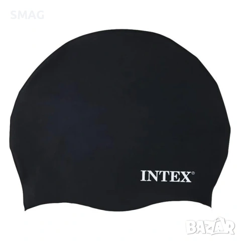 Силиконова плувна шапка Intex, един размер, 8+ години_1101136, снимка 5 - Водни спортове - 54443961