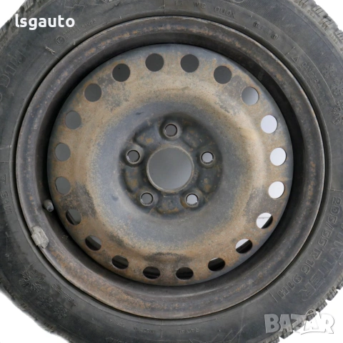 Стоманени джанти 5X114.3 с гуми R16  Honda FR-V 2004-2007 ID: 162382, снимка 5 - Гуми и джанти - 55217272