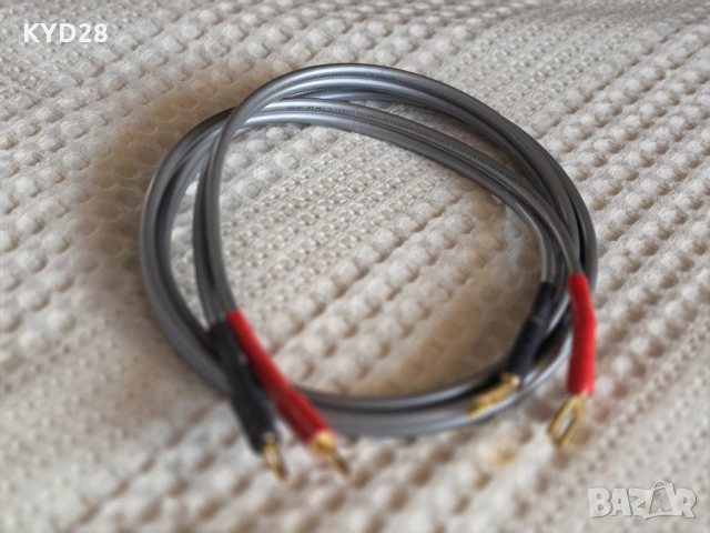 Висок клас кабел за централен канал QED XT40i X-Tube™ (Позлатени банани и вилици) 1,7м., снимка 3 - Други - 54904226
