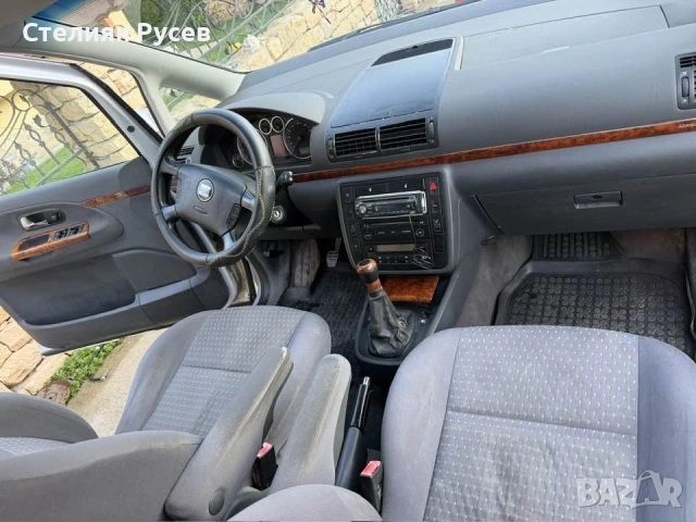Seat Alhambra 1.8 turbo 150к.с. / 7 места  - бензин, снимка 12 - Автомобили и джипове - 54919109