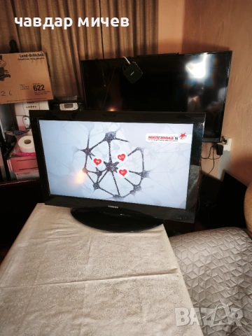 Телевизор Toshiba 32 инча , снимка 4 - Телевизори - 54680815