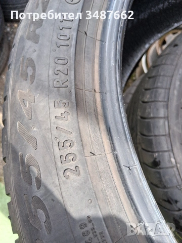 255 45 20 PIRELLI 2бр летни дот 2022г , снимка 5 - Гуми и джанти - 54080632