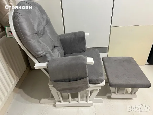 Люлеещ Стол за кърмачки в отлично състояние, снимка 3 - Столове - 55528574