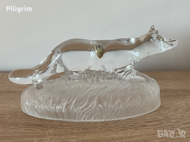 Статуетка «Лисица» Cristal d'Arques, Франция., снимка 2 - Колекции - 55251501