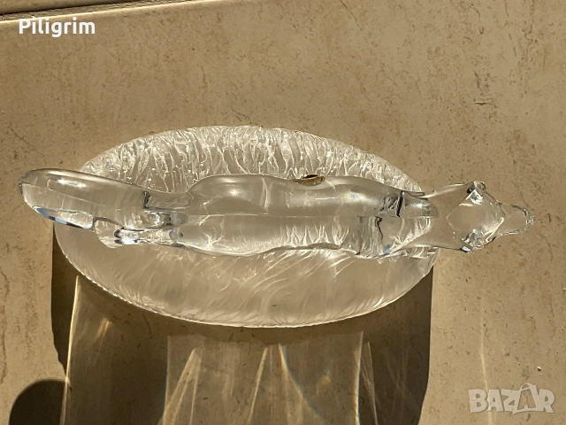 Статуетка «Лисица» Cristal d'Arques, Франция., снимка 3 - Колекции - 55251501