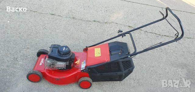 Бензинова косачка с кош Briggs Stratton , снимка 12 - Градинска техника - 55069782
