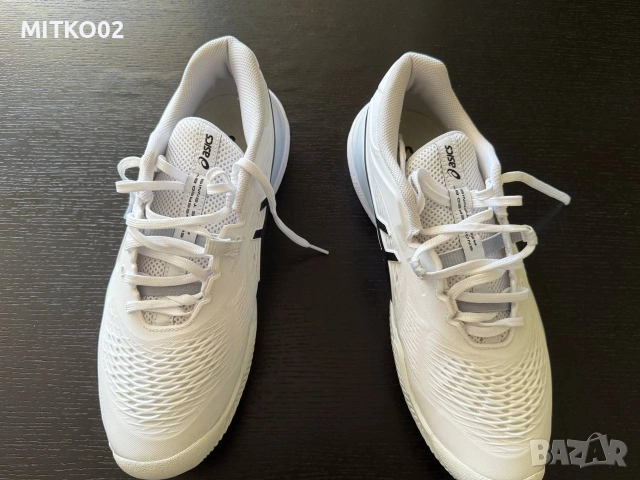 ASICS Gel-Resolution X Clay Тенис/Падел обувки (в гаранция) ; 42,5 размер + Подарък, снимка 3 - Тенис - 55237030