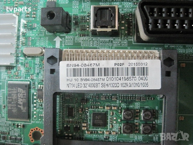 Мейнборд BN41-02098 BN94-08487M Samsung  32H4000  100% работещ , снимка 2 - Части и Платки - 54945434