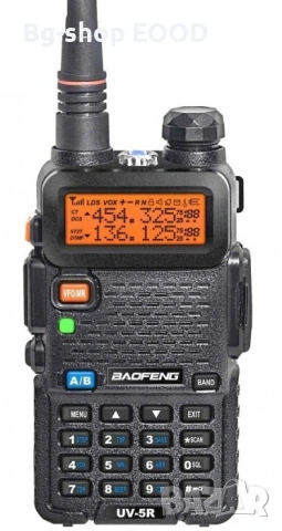 Радиостанция Baofeng, UV-5R-BF, С включен микрофон, Мощност 5W, снимка 3 - Екипировка - 54148002