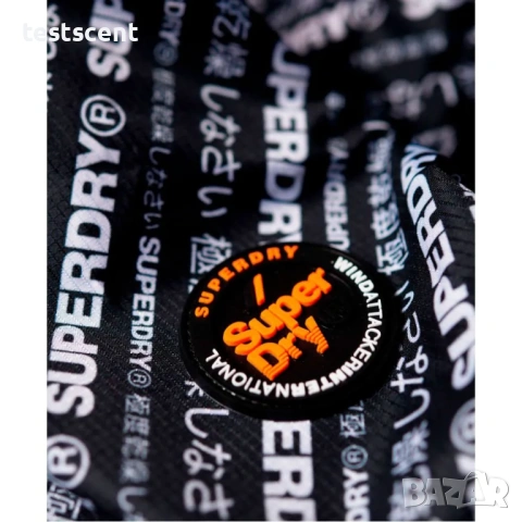 Оригинално яке с качулка Superdry Wind Attacker Jacket 2XL Black/Orange - Оригинално яке с качулка, снимка 11 - Якета - 54825006
