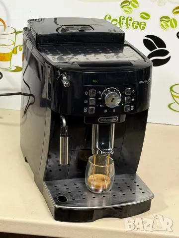 Кафемашина кафе автомат delonghi magnifica S с гаранция, снимка 3 - Кафемашини - 55325214