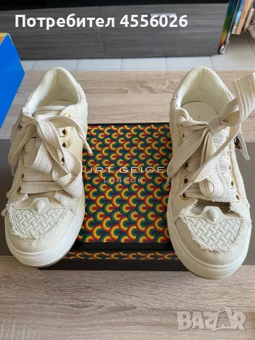 Продавам оригинални дамски маратонки Kurt Geiger 41 номер, снимка 6 - Маратонки - 55677999