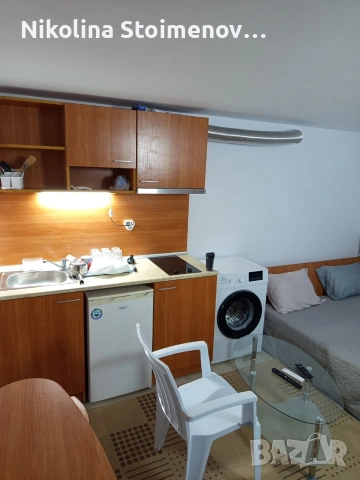 Студио под наем,зад Автогарата,полусутерен., снимка 5 - Квартири, нощувки - 55089069