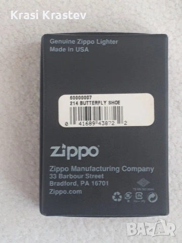 Колекционерска запалка ZIPPO, 2 револвера, релефна, снимка 8 - Други ценни предмети - 55137749