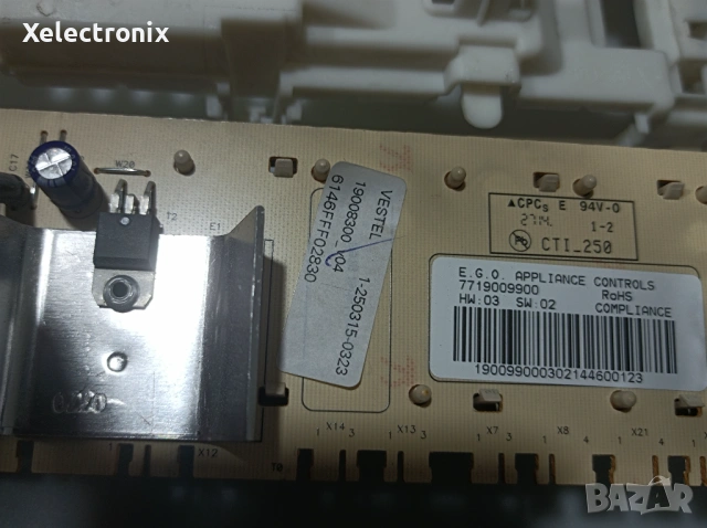Платка управление за пералня OK OWM 16012 A2, 6 кг., 1200 об/мин, снимка 6 - Перални - 54915578