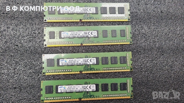 RAM памет Samsung 4x4GB DDR3 1600MHz