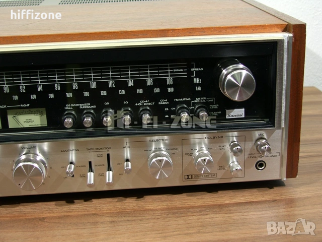 Ресивър  Sansui qrx-9001 /1 , снимка 5 - Ресийвъри, усилватели, смесителни пултове - 54040962