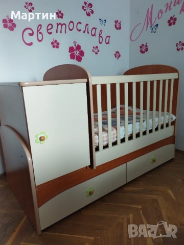 Трансформиращо легло, снимка 2 - Мебели за детската стая - 54220734