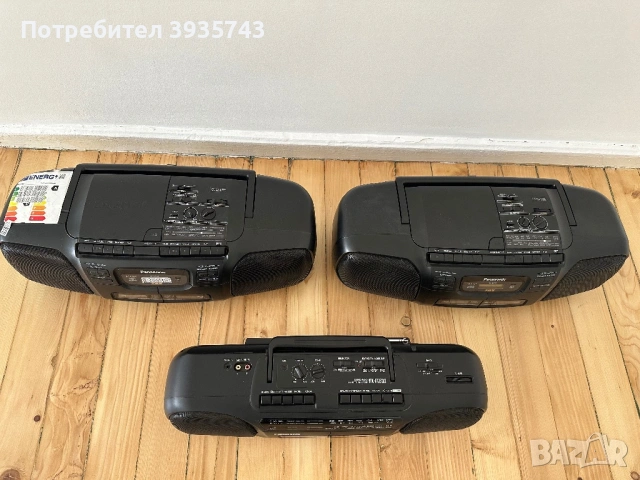 Panasonic колекция boombox , снимка 5 - Радиокасетофони, транзистори - 54562017
