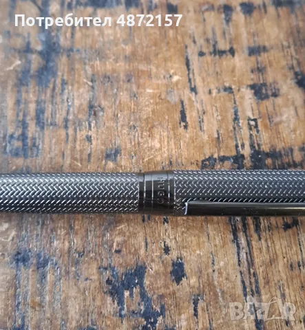 химикалка HUGO BOSS Gun метал с шарки тип рибена кост, снимка 6 - Ученически пособия, канцеларски материали - 55577755