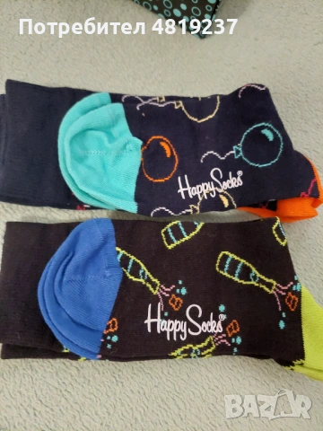 Чорапи HAPPY SOCKS, снимка 5 - Дамски чорапи - 54617091