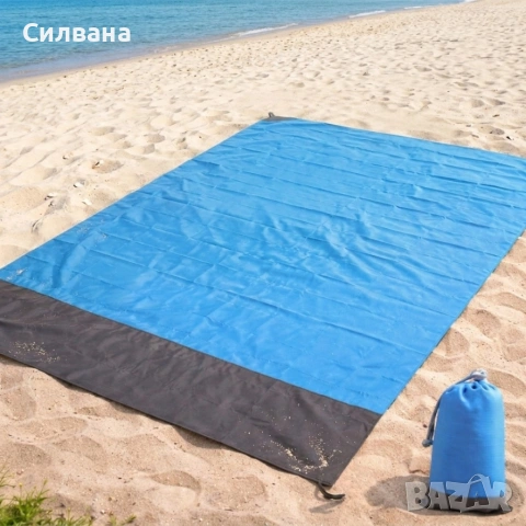 Плажна постелка с калъф , снимка 3 - Други стоки за дома - 54606011