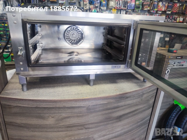 Конвектомат фурна Leventi Bakermat 220V 2016г, заедно с основа и маса., снимка 14 - Обзавеждане за заведение - 52019949
