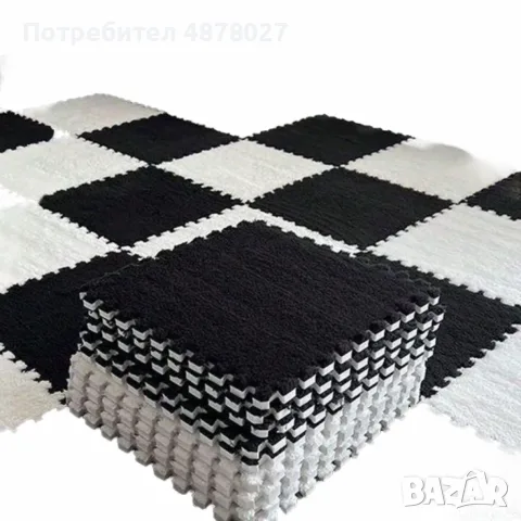 Мек килим пъзел от 10 части 1кв .м, снимка 8 - Килими - 55471495