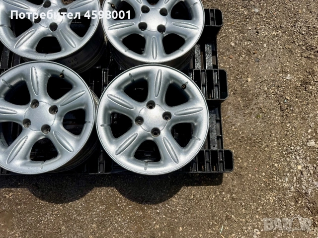 4бр.Алуминиеви джанти 15цола 4x108 за Citroen Berlingo,Peugeot Partner, снимка 4 - Гуми и джанти - 54898462