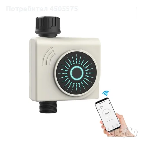 Смарт WiFi Контролер за Поливане Tuya HCT-611 комплект с гейтуей / Програматор за Напояване, снимка 4 - Напояване - 55655911