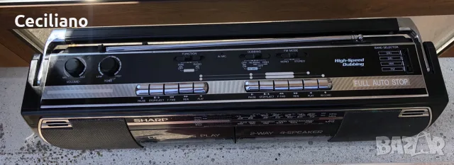 Sharp WQ-267Z-Два броя радиокасетофони!, снимка 2 - Радиокасетофони, транзистори - 55441615