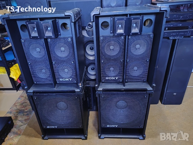 Уникален Професионален Комплект Тонколони SONY MU-S381 (15") + MU-S8 – Made in Japan, снимка 2 - Аудиосистеми - 55052808