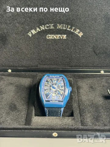 Franck Muller Vanguard Yachting Мъжки Часовник С Автоматичен Механизъм Код Chronolux53, снимка 6 - Мъжки - 55649027