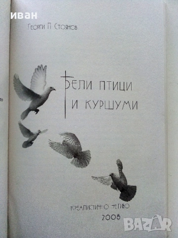 Бели птици и куршуми - Георги П.Стоянов - 2008г., снимка 2 - Българска литература - 54575596