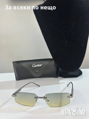 Cartier Слънчеви Очила С UV400 Защита - Различни Цветове И Модели Код SK1587, снимка 5 - Слънчеви и диоптрични очила - 54656708