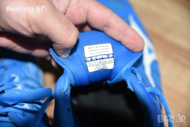 MIZUNO Оригинални мъжки маратонки, размер 43, снимка 7 - Маратонки - 54379385
