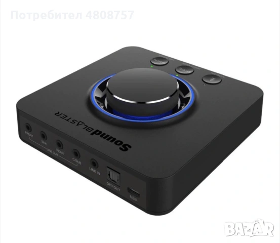 Звукова карта/ sound card creative sound blaster x3, снимка 2 - Други - 54712126