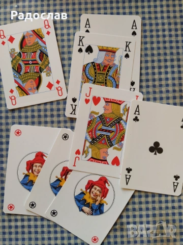 стари гръцки карти за игра , снимка 3 - Карти за игра - 54437752
