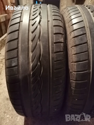 Продавам 2 броя летни гуми 195.55.15 на 1 сезон дот 2021 Dunlop , снимка 2 - Гуми и джанти - 54429781