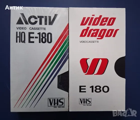 Видеокасети VHS Терминатор 1 Прилепи в Подземията Двоен Удар Смъртоносният дуел на Богомолката