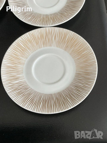 Кана за кафе и чинийки “Rosenthal”, form 2000, Германия., снимка 5 - Сервизи - 55197827