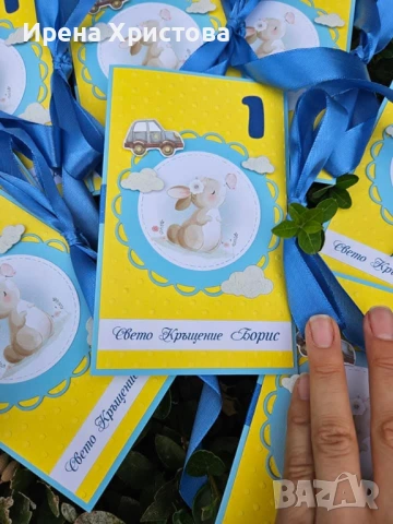 Комплекти за кръщене, снимка 2 - Декорация - 54155890