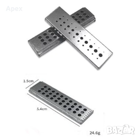 Професионален Часовникарски Инструмент за Скъсяване на Верижки и Гривни.Скъсяване Верижка наЧасовник, снимка 8 - Други инструменти - 54020943