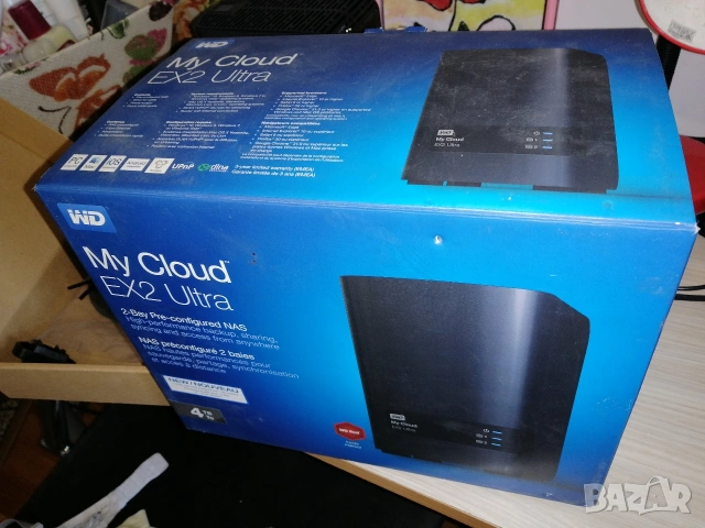 2TB NAS WD My Cloud EX2 Ultra