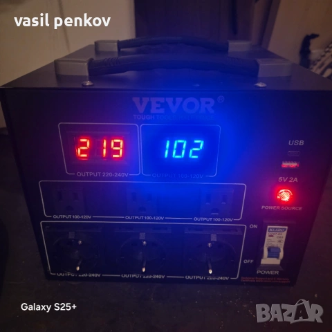 Vevor трансформатор на ток, снимка 2 - Друга електроника - 54819382